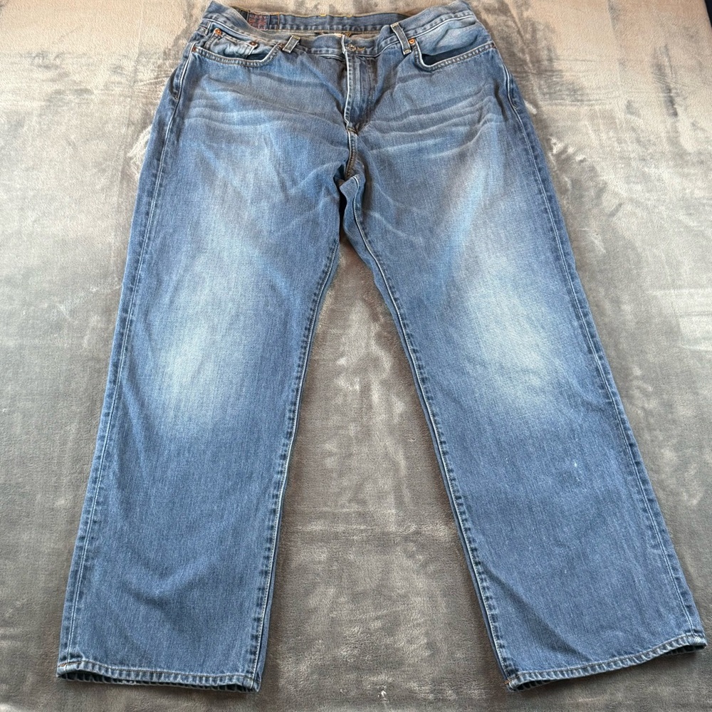 Lucky Brand Men's Jeans Size 40‎ Bootleg Zip Fly